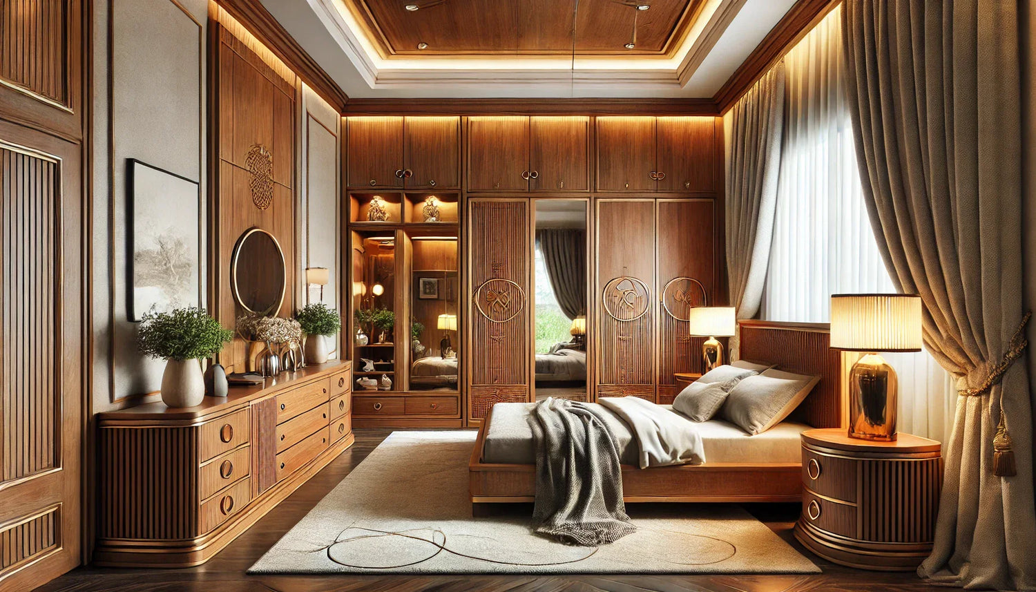 Custom Bedroom Furniture by Lakdi.com: Style Meets Functionality