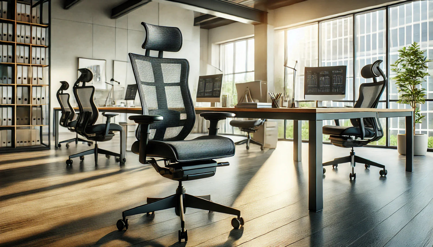 Ergonomic Office Chairs Boost Employee Well-Being & Productivity