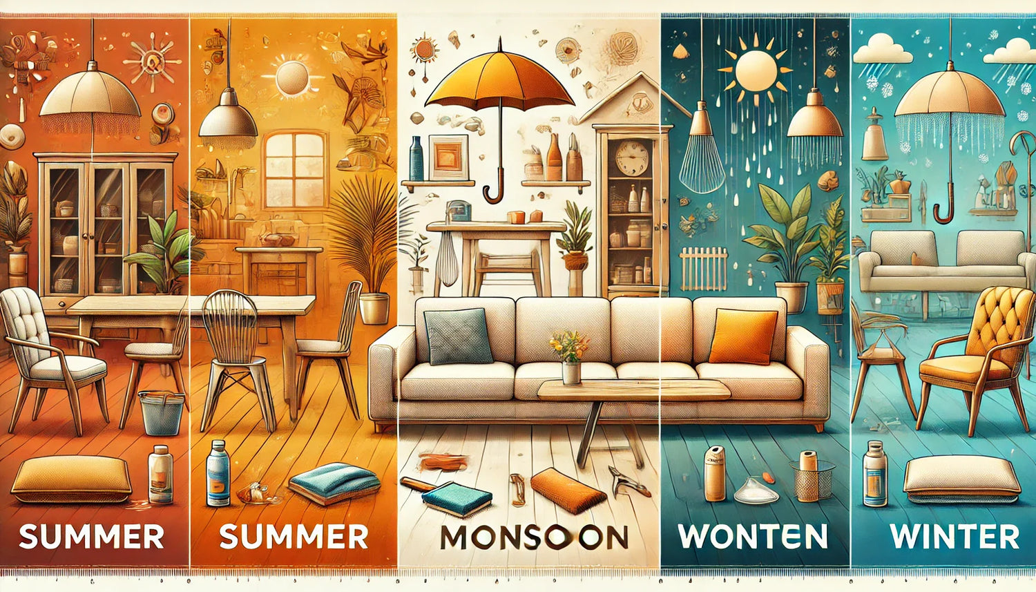 Furniture Maintenance Tips for Indian Weather Conditions