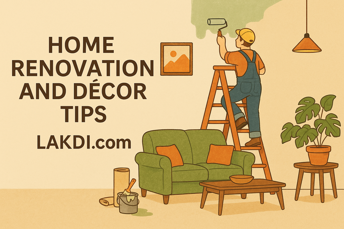 Home Renovation & Décor Tips - Transform Your Space with LAKDI - Home Decor Renovation Process