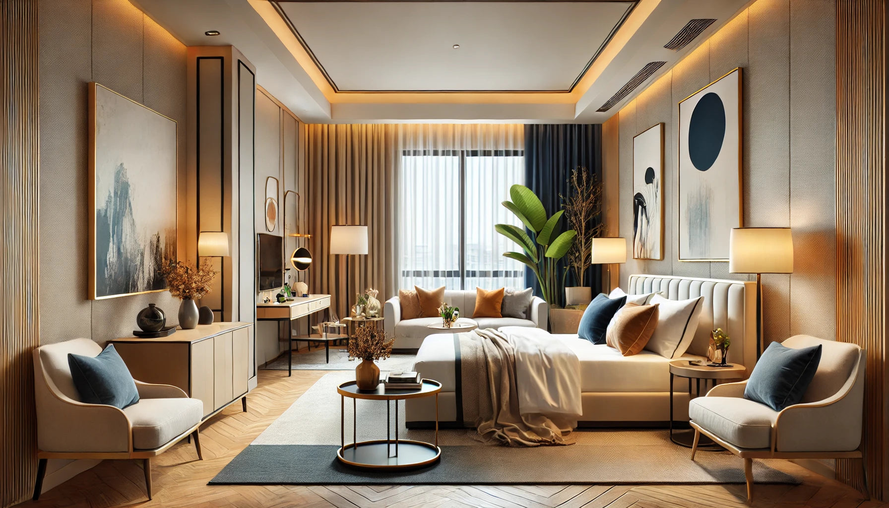 Hotel Guest Room Design and Color