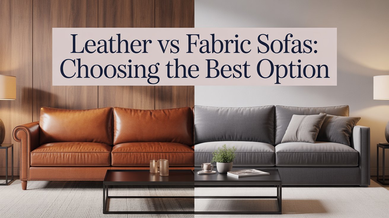 Leather vs Fabric Sofas Choosing the Best Option