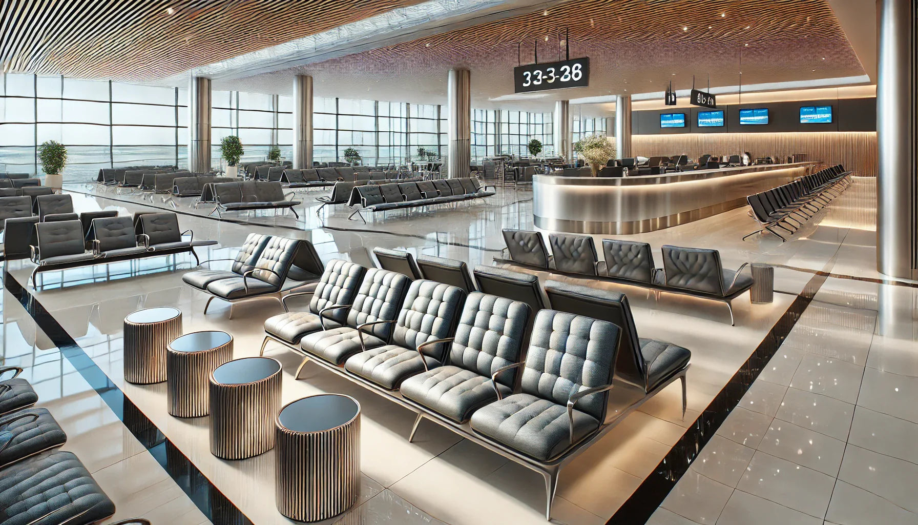 Modern and Durable Airport Furniture Available Online