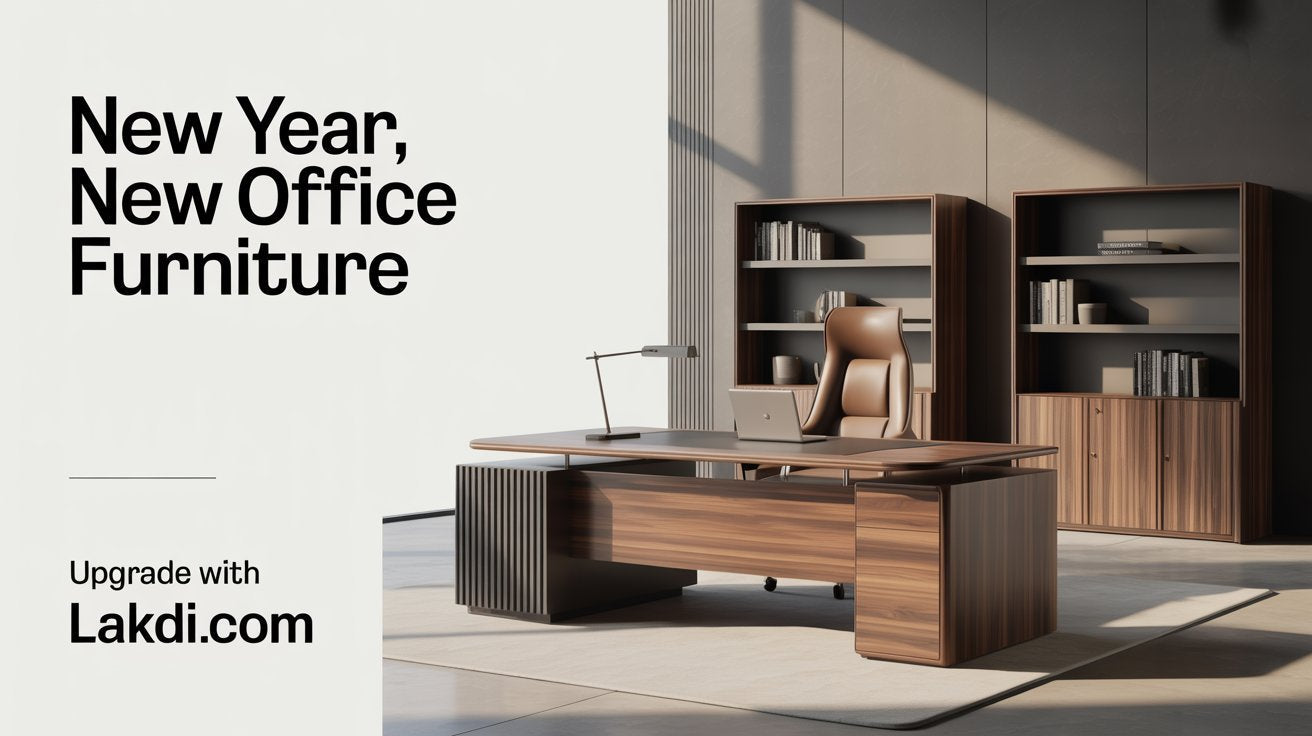 New Year, New Office Furniture  Upgrade with Lakdi.com
