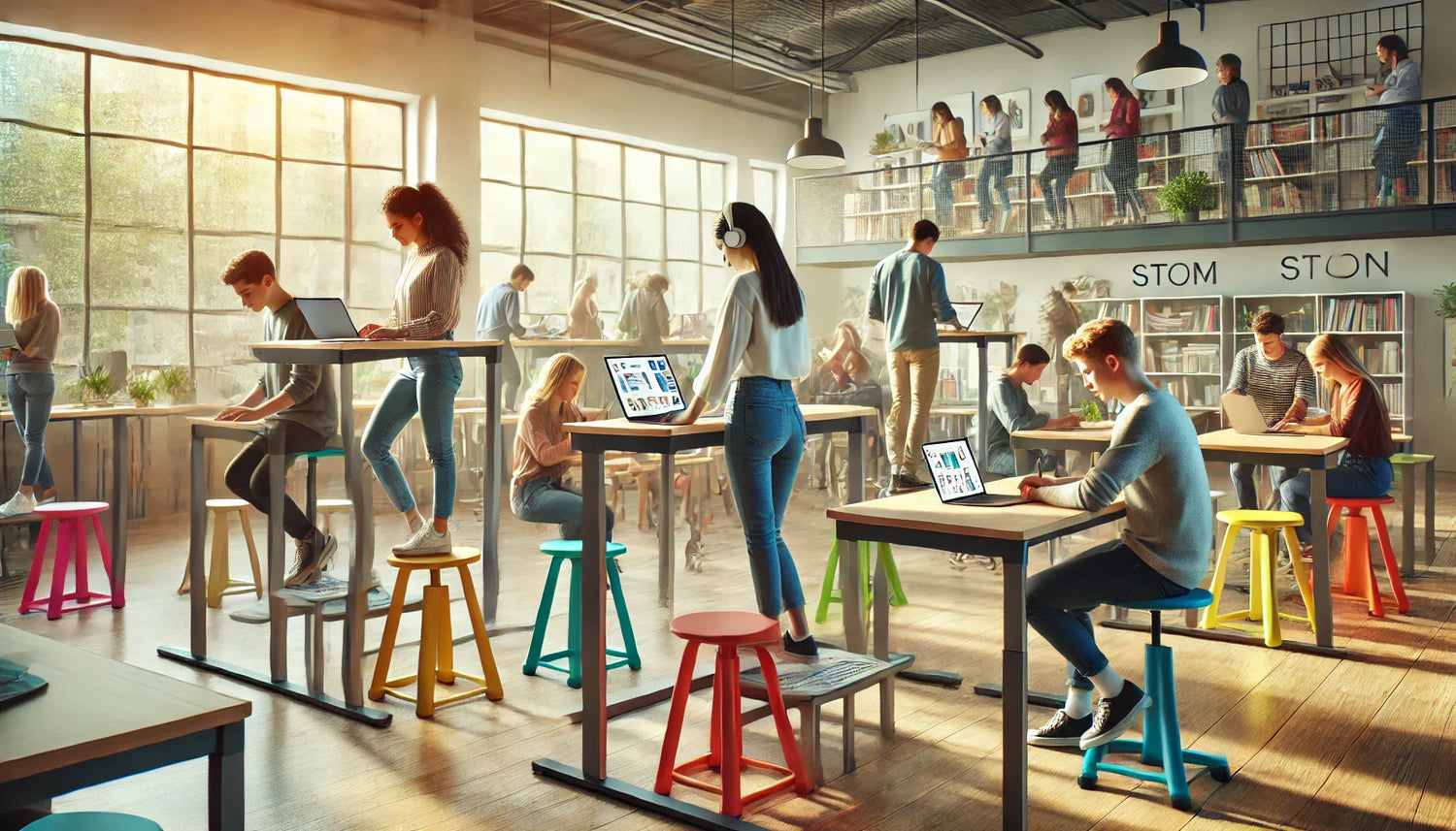 Standing Desks Boost Student Health and Learning with Lakdi.com