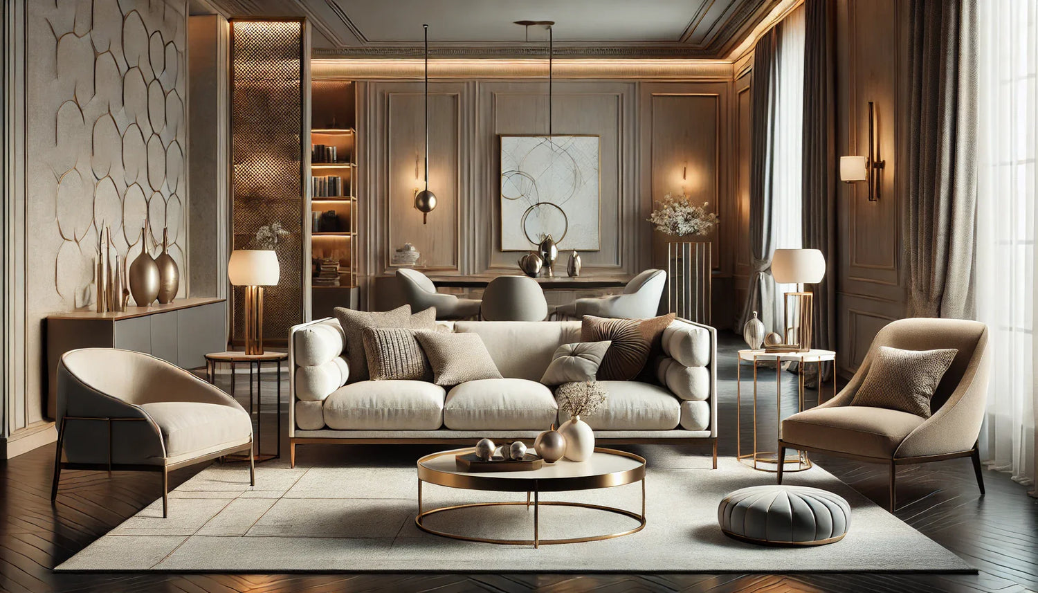 Crafting Comfort: The Timeless Elegance of Lakdi.com's Living Room Furniture