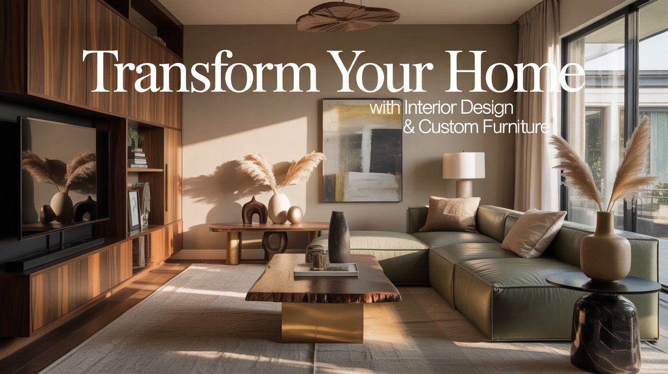 Transform Your Home with Interior Design & Custom Furniture