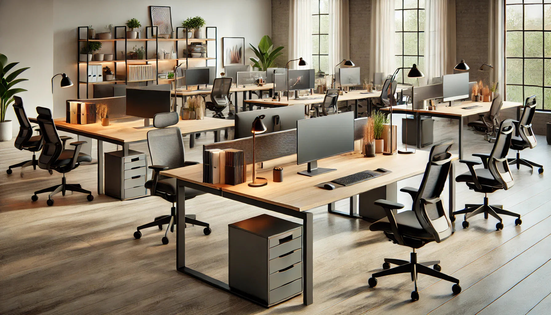 Workstation Tables Guide Designs & Sizes for Every Workspace