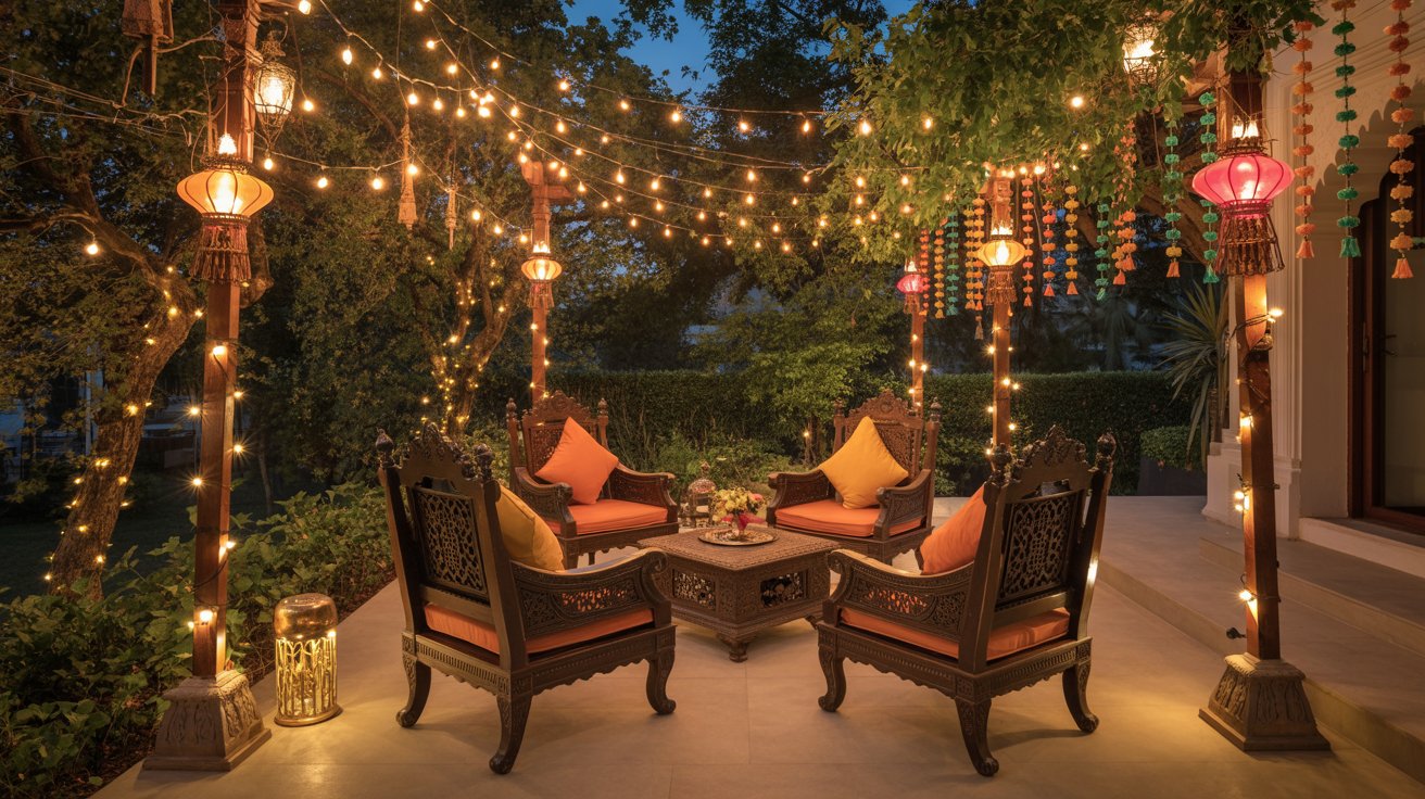 Outdoor Furniture Ideas for Diwali Gatherings | Lakdi