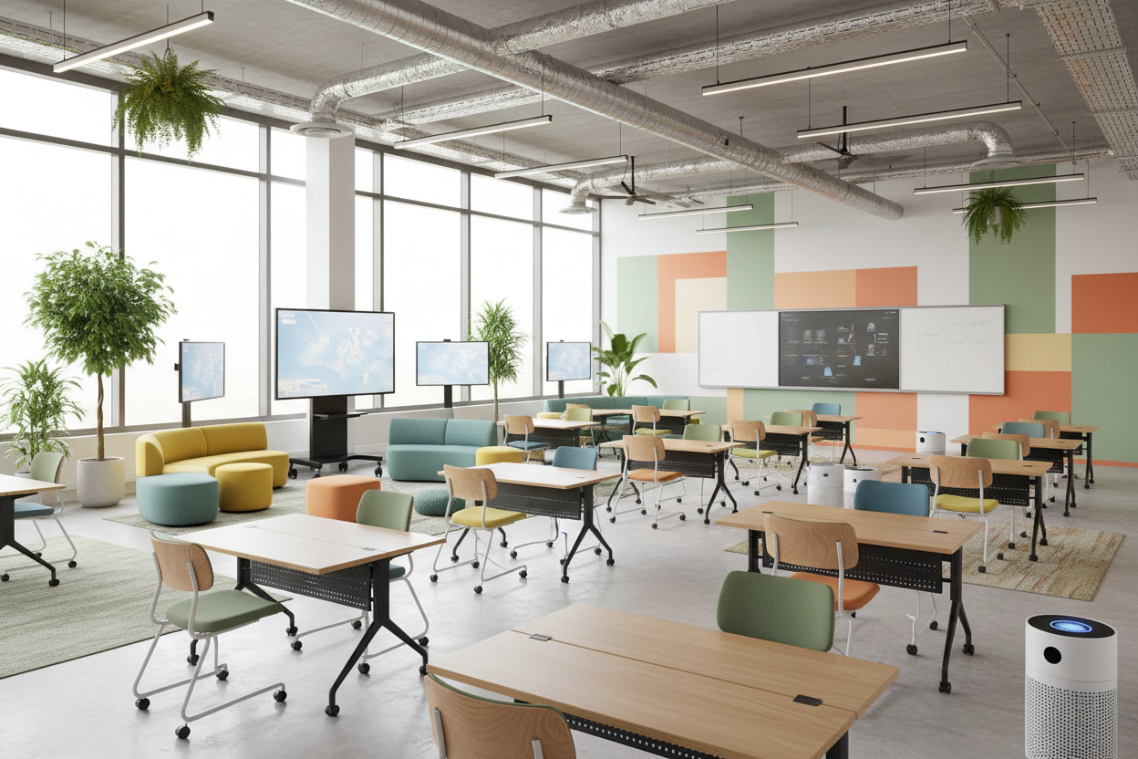 Classroom Design Post-Pandemic: Key Trends & Ideas