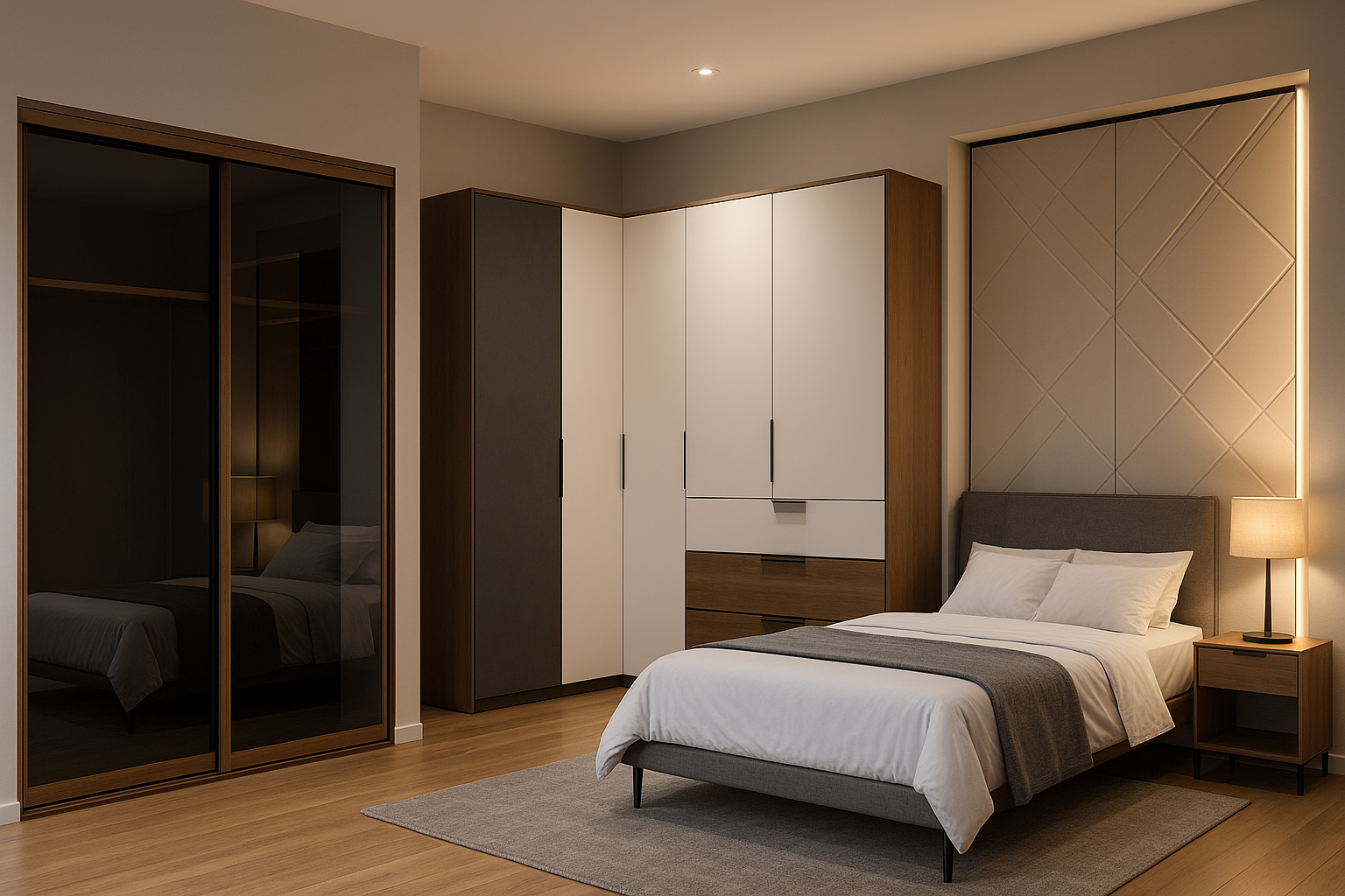Contemporary Wardrobes: Sliding, Modular & Custom Designs