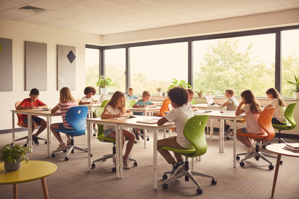 Ergonomic Classroom Chairs & Student Performance Guide