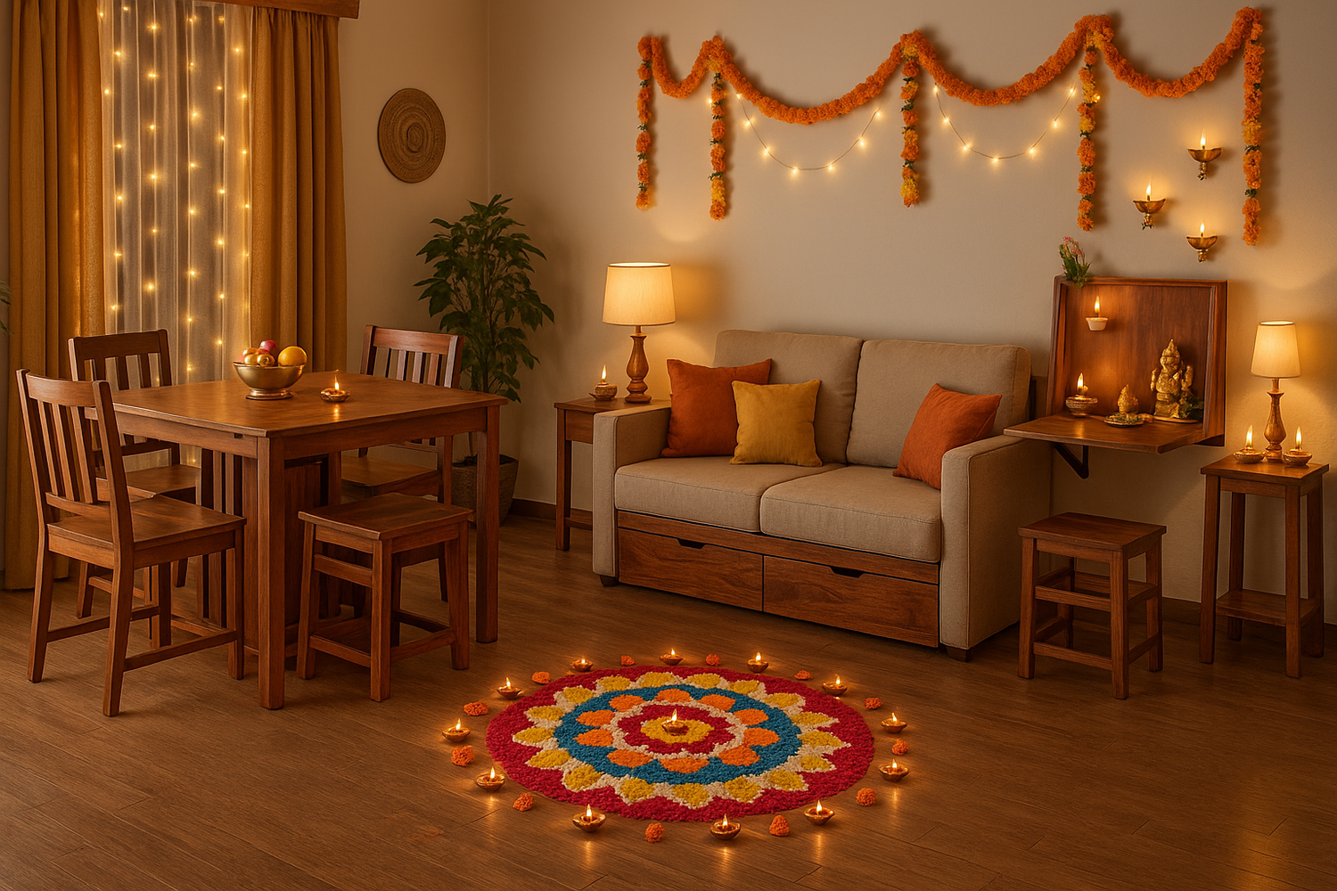 Maximize Space with Foldable Furniture This Festive Season