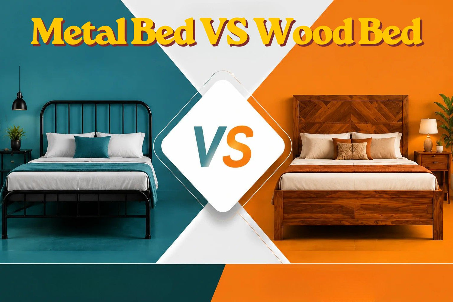Metal vs Wood Bed Frame
