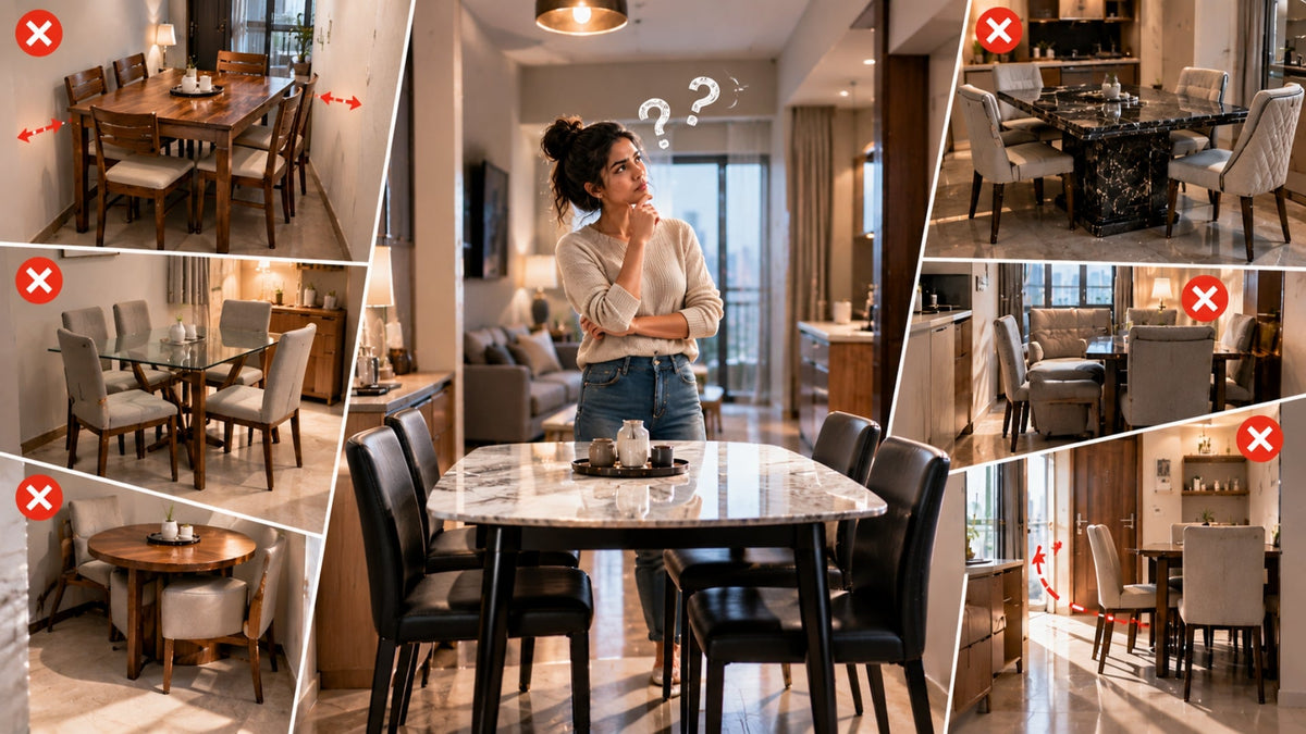 Mistakes People Make When Buying a 4-Seater Dining Table in Small Apartments