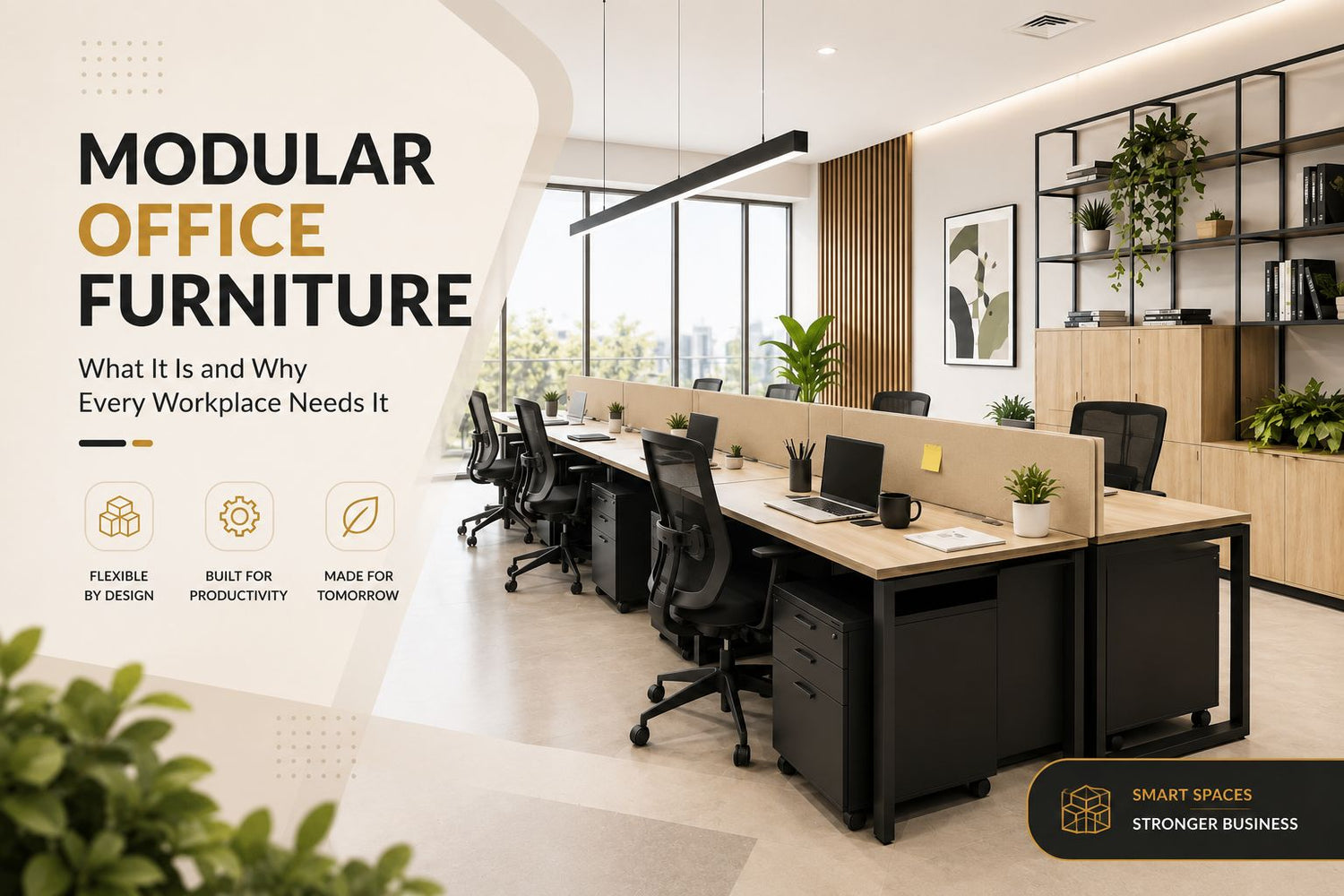 Modular Office Furniture: What It Is and Why Every Workplace Needs It