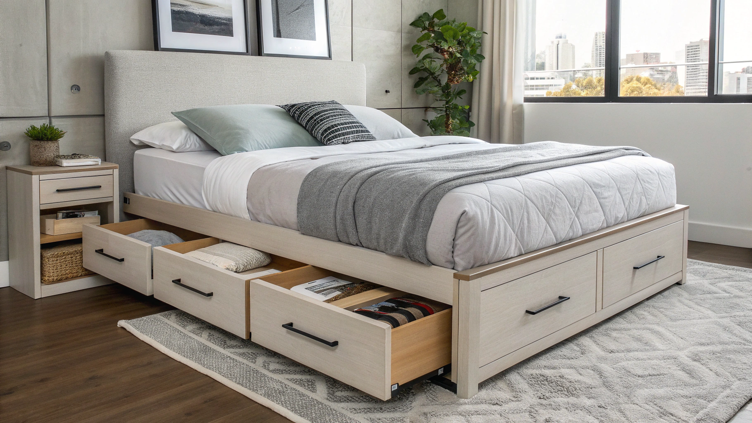 Multi-Purpose Beds: Storage & Comfort for Urban Homes