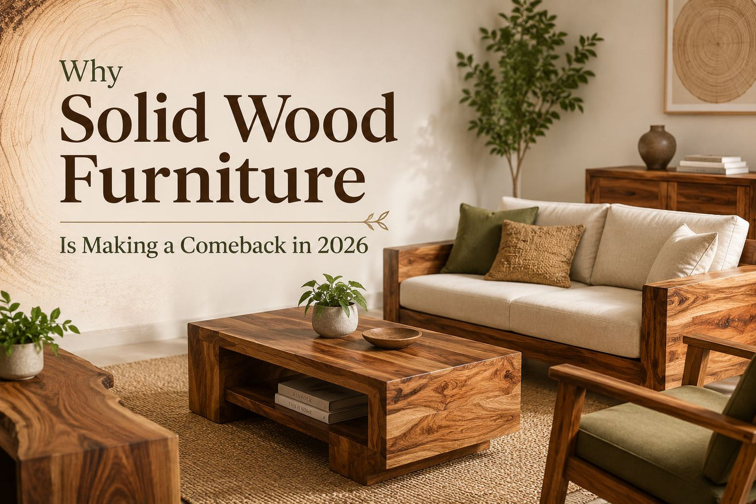 Why Solid Wood Furniture Is Making a Comeback in 2026