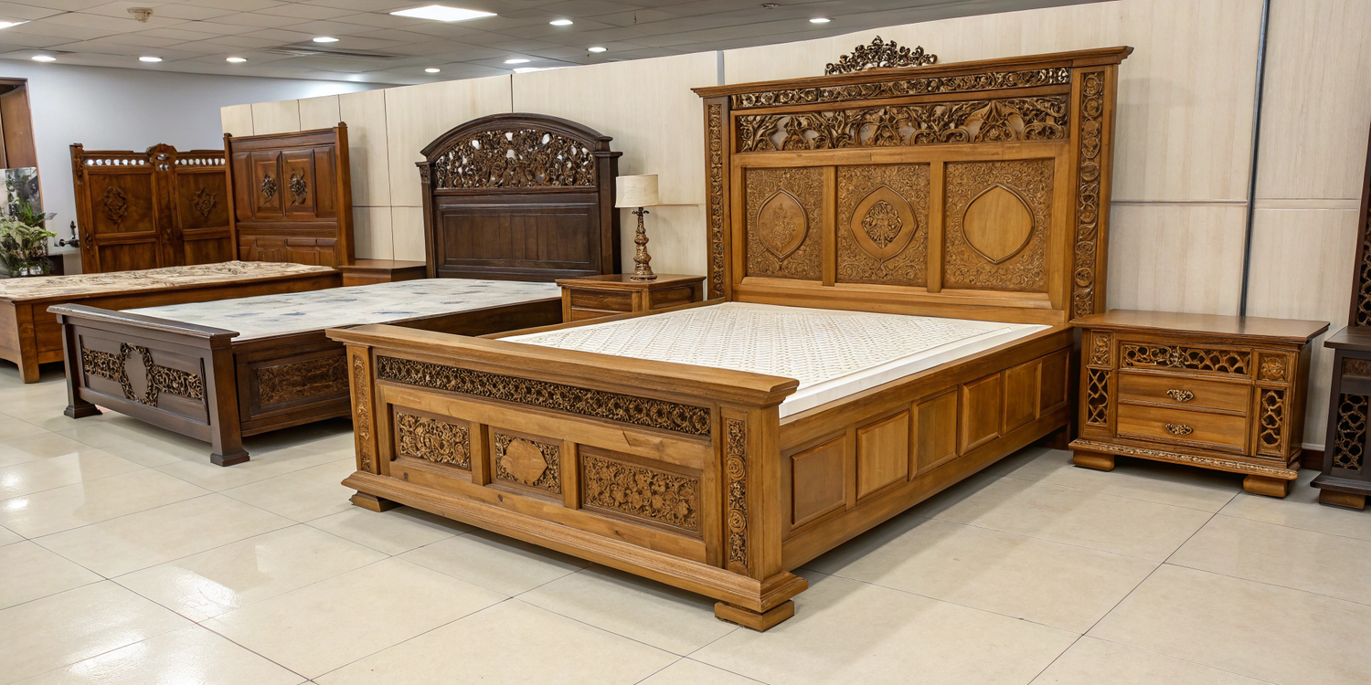 Top 5 Wooden Beds to Buy Online in Bangalore – Lakdi.com