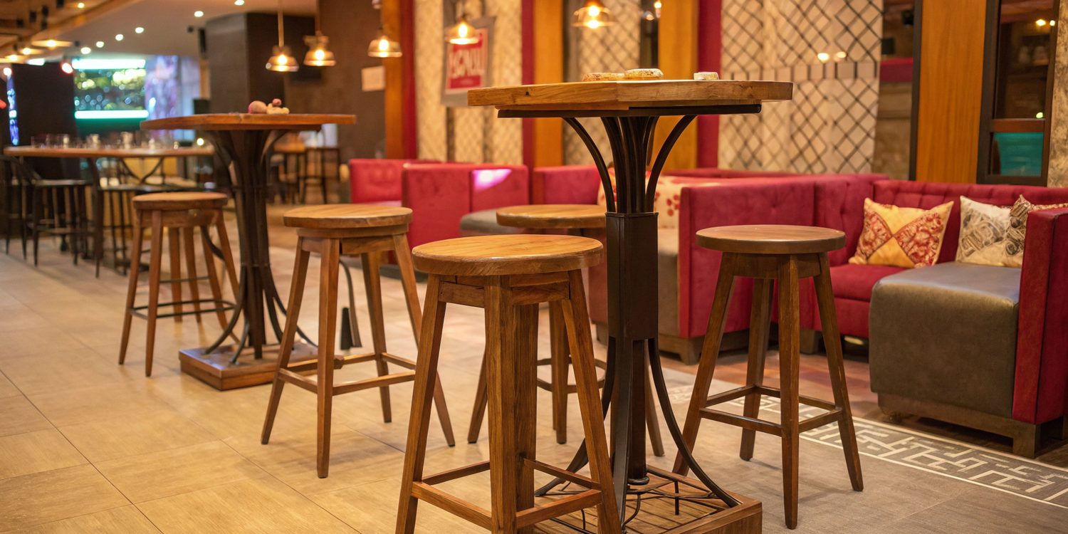 Trending Bar Furniture for Party Spaces in Jaipur - Lakdi.com