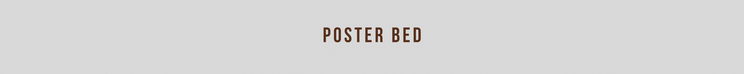 Poster Bed