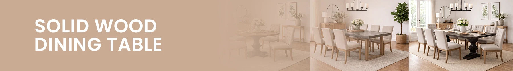 Solid Wood Dining Table