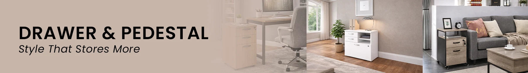 Drawer & Pedestal