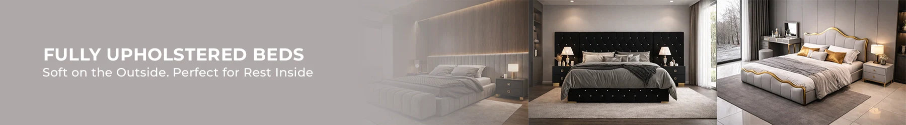 Fully Upholstered Beds