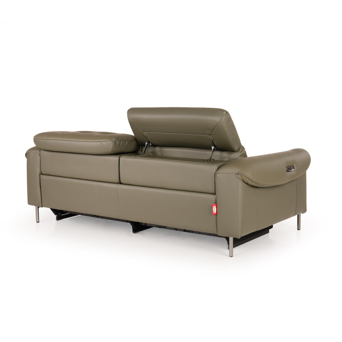 Luxury Adjustable Backrest Sofa in Premium Leatherette Finish with Ergonomic Comfort and Modern Modular Design for Living Room