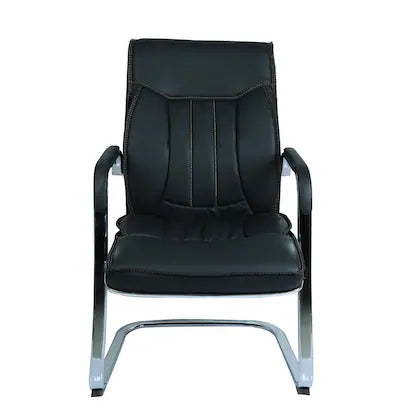 Office Visitor Chair with Arm Metal Frame Base