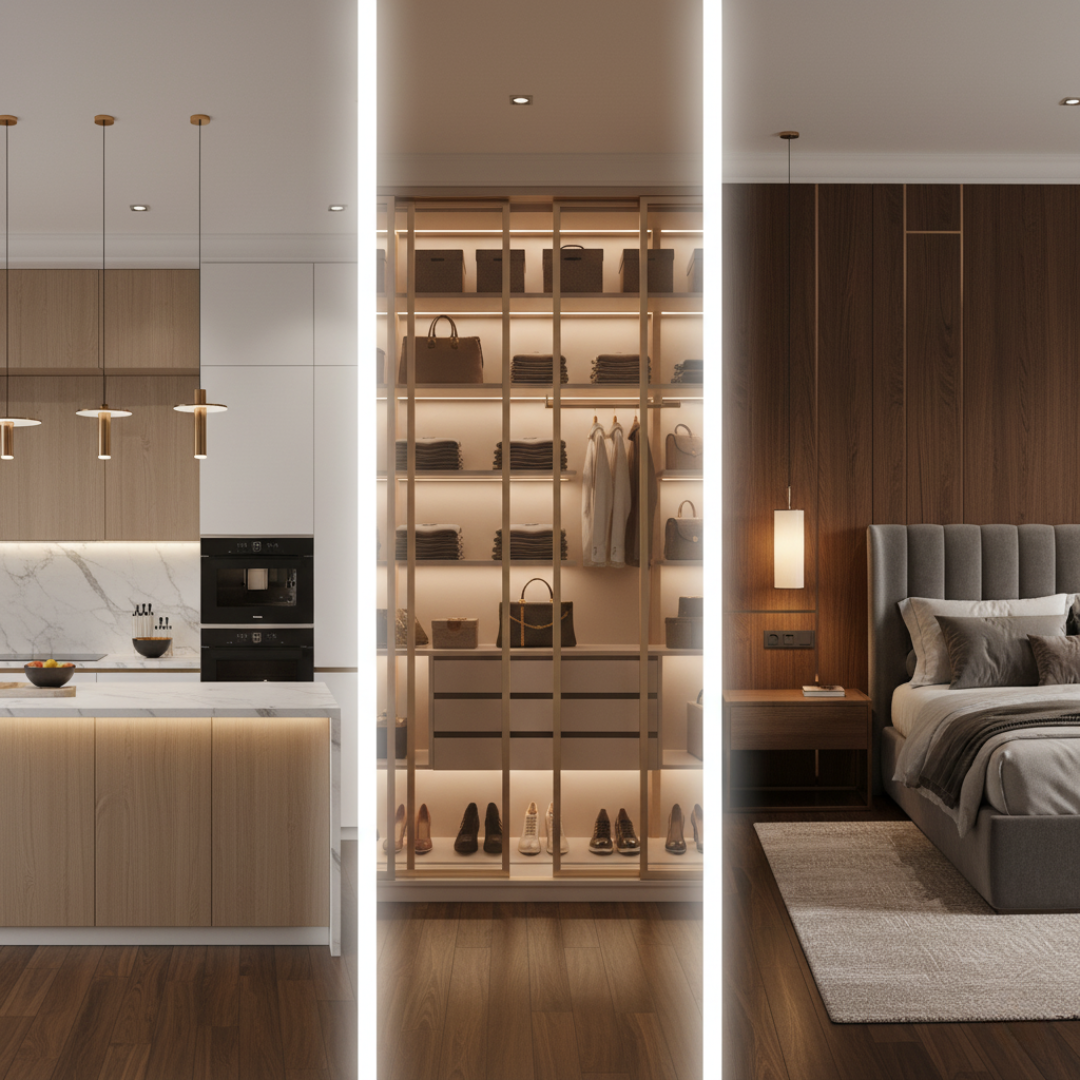 Kitchen / Wardrobe / Rooms