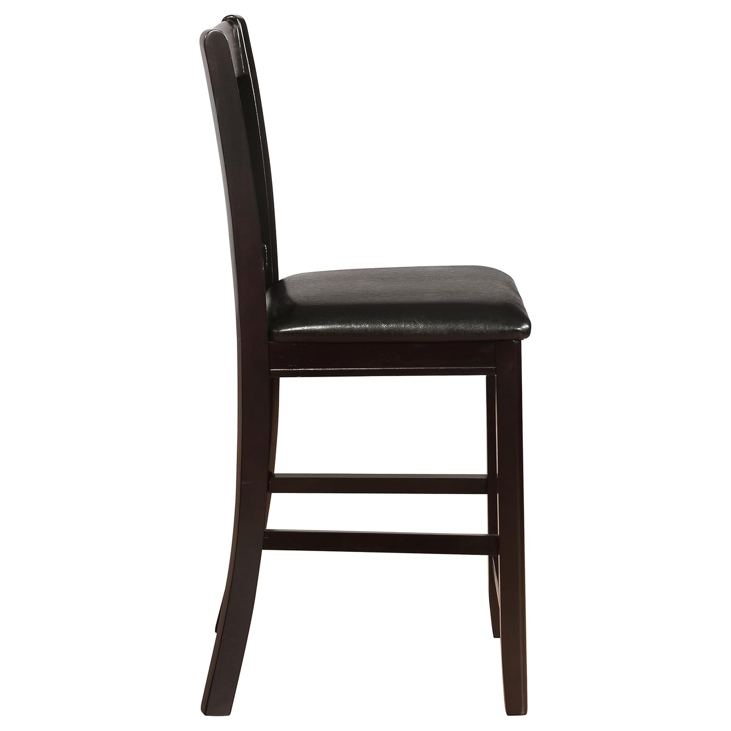 Solid Wood Dining Chair with Plush Upholstery - Perfect for Home, Dining Room - Comfortable & Durable