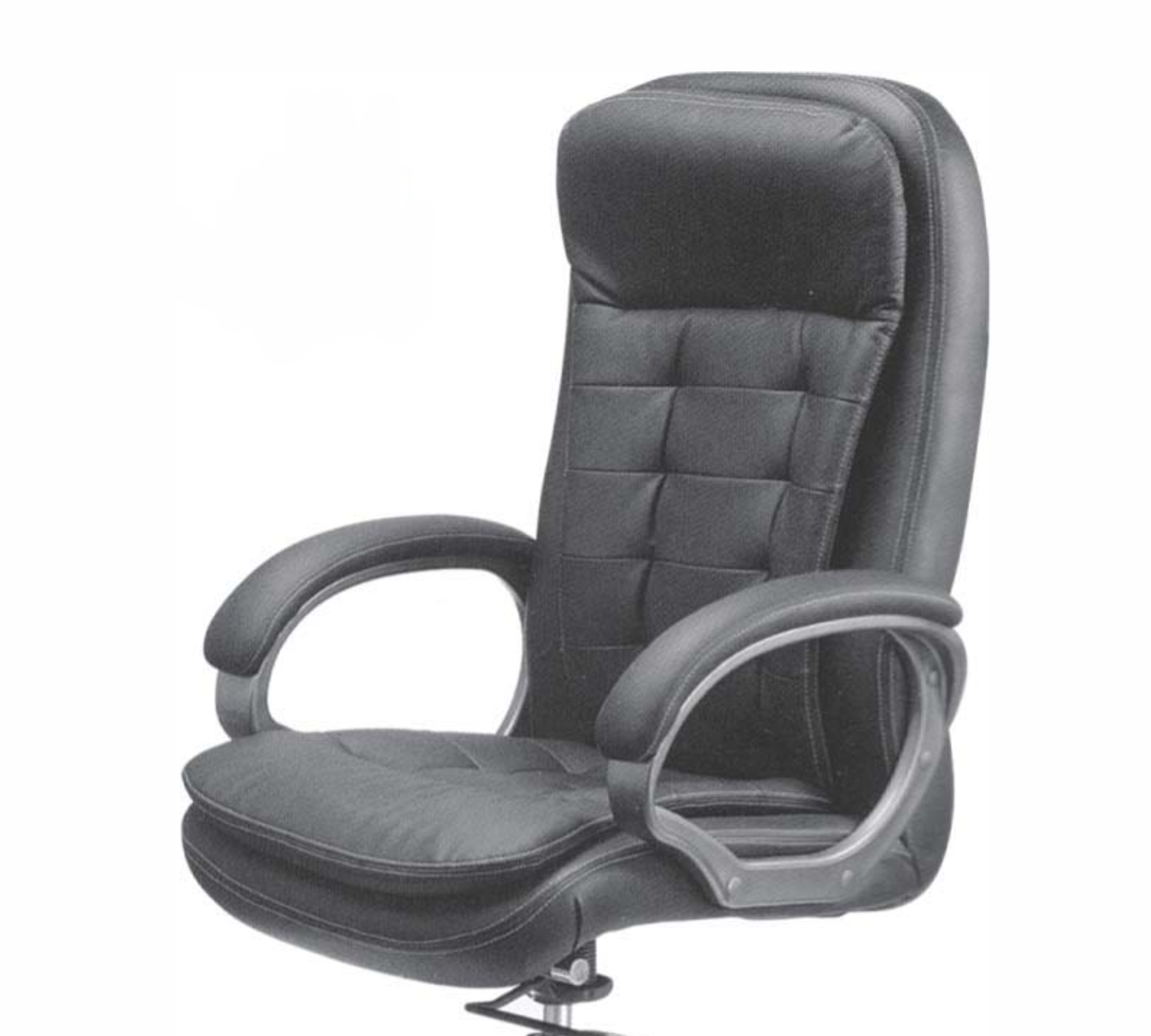 Comfortable Director Office Chair with Height Adjustable Aluminum Base