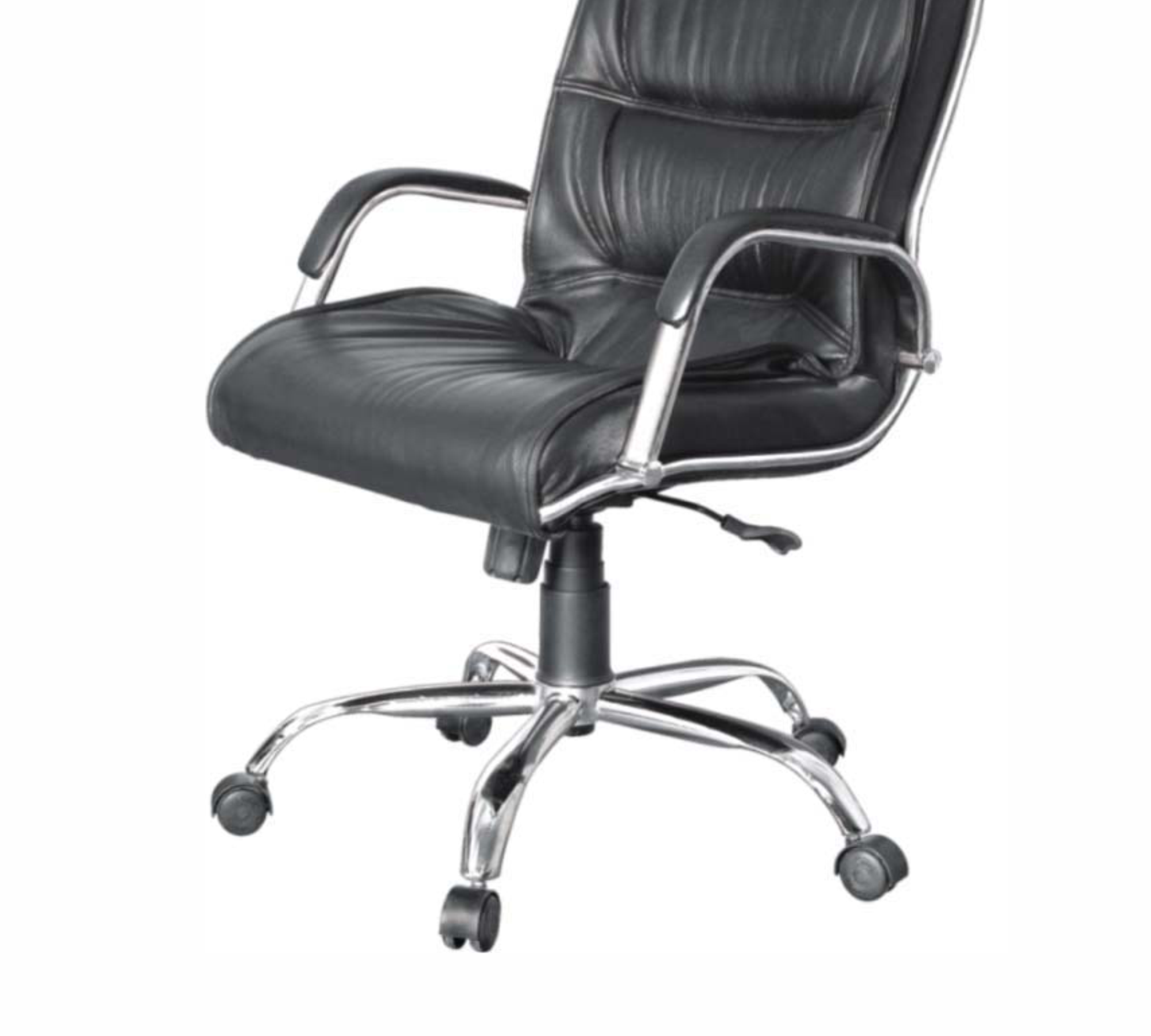 Comfortable Director Office Chair with Height Adjustable Aluminum Base