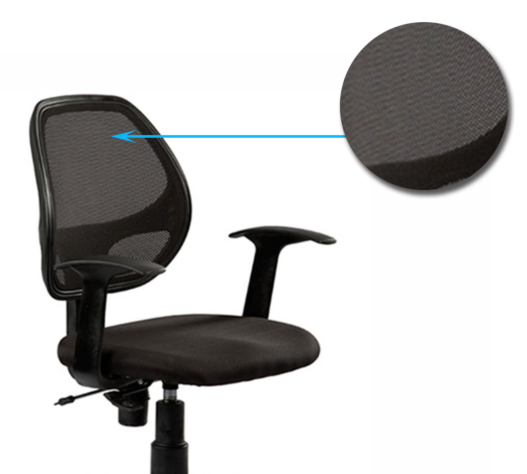 Ergonomic executive mesh chair with breathable Mid back, cushioned seat, armrests & smooth swivel base. Ideal for office and home comfort.