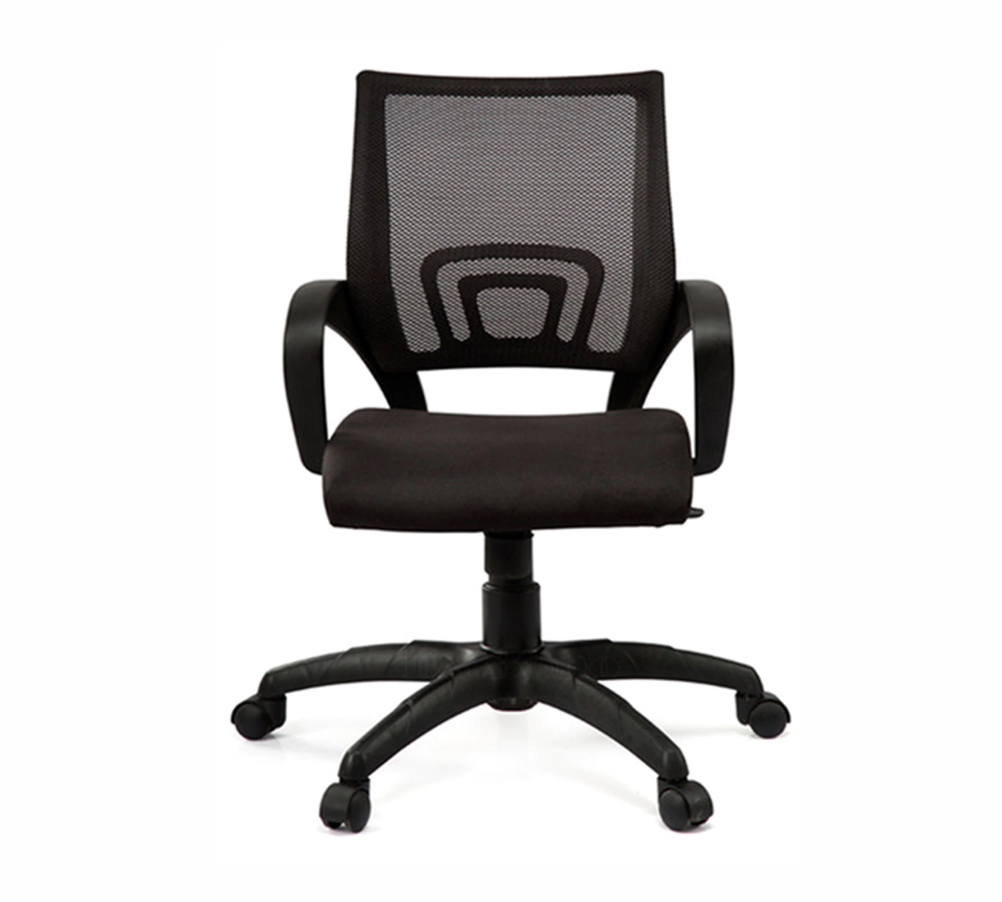 Executive Mesh Office Chair with Ergonomic Mid Back, Breathable Mesh, Cushioned Seat and Adjustable Swivel Base for Office Work and Home Comfort
