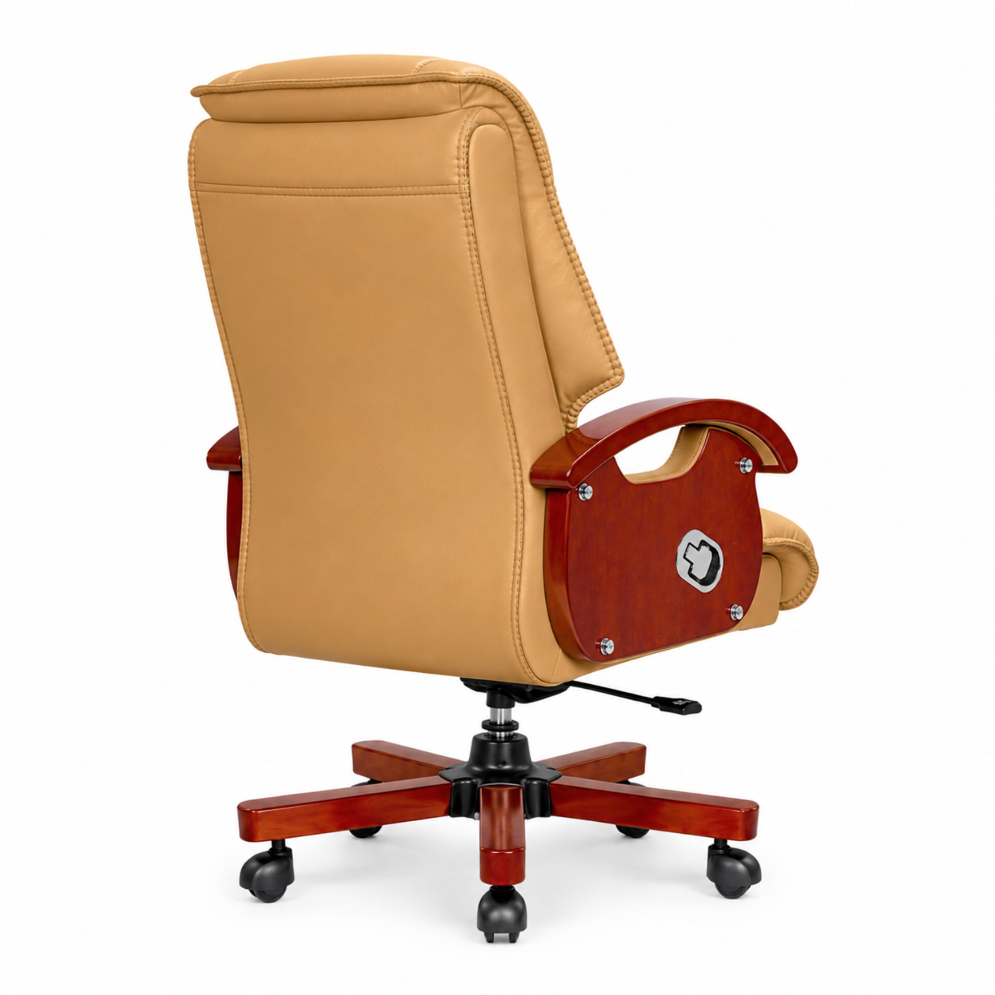 High Back Director Chair for office Modern Design Made in Plyboard with Leatherette & Recliner & Height Adjustable and Revolving Chair
