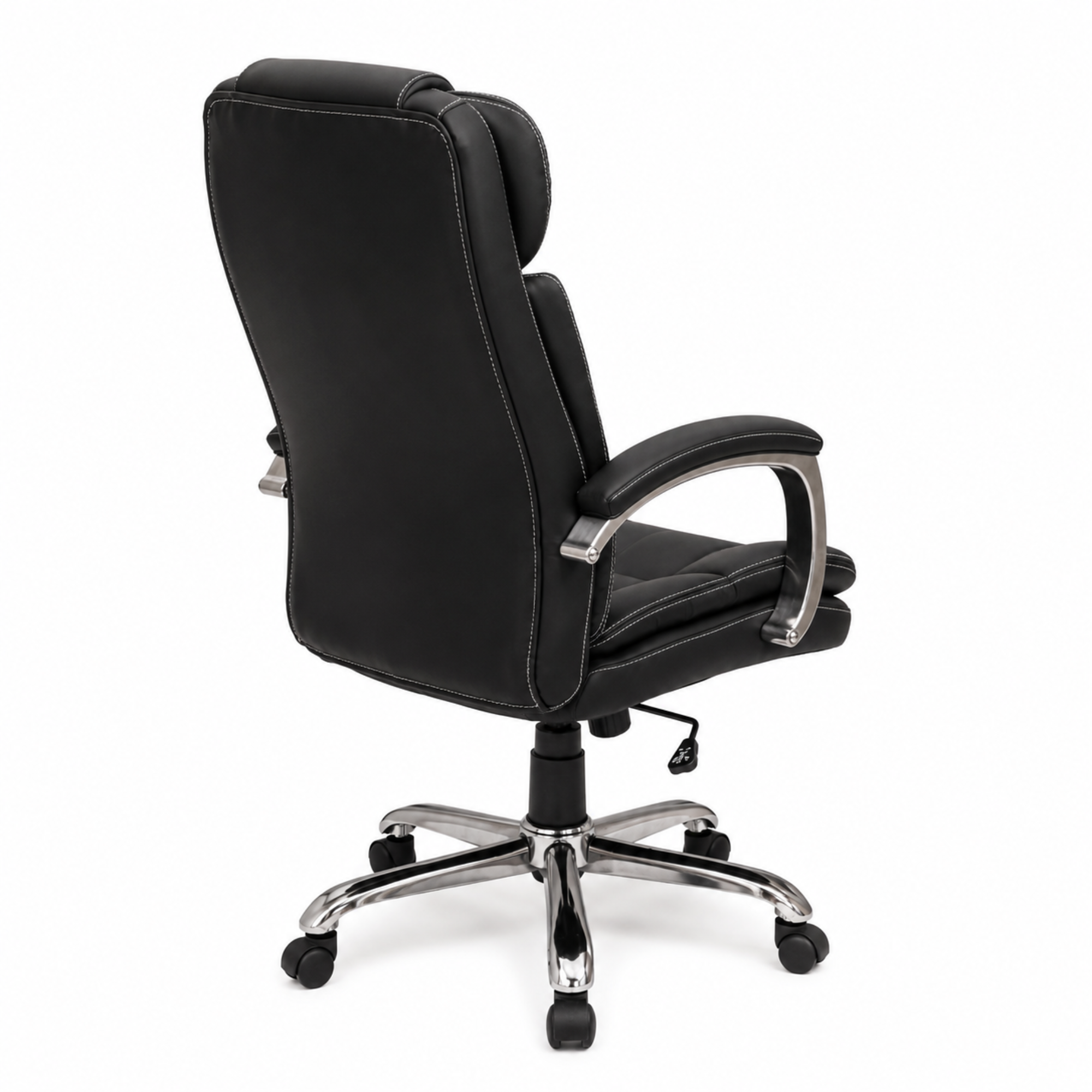 High Back Director Chair with Chrome Base