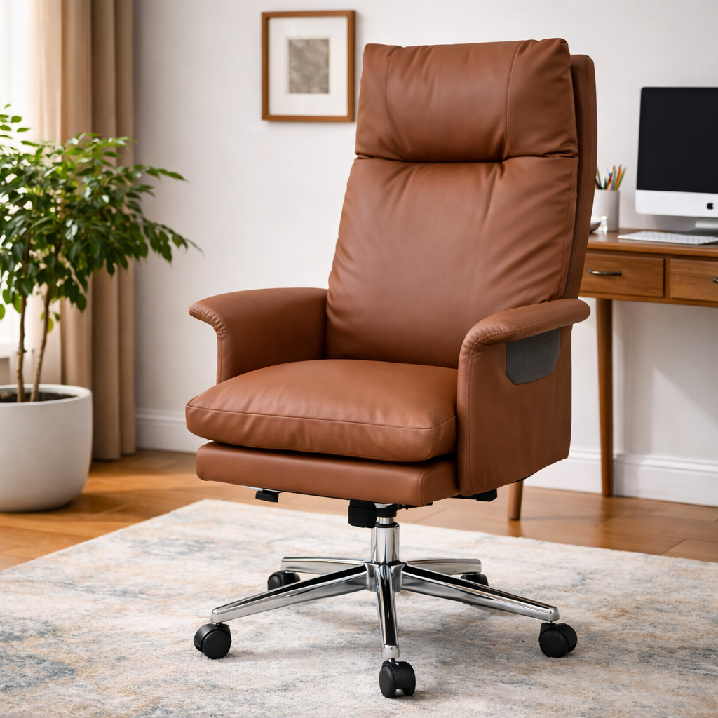 एडजस्टेबल आर्मरेस्ट के साथ आरामदायक डायरेक्टर चेयर ऑफिस चेयर