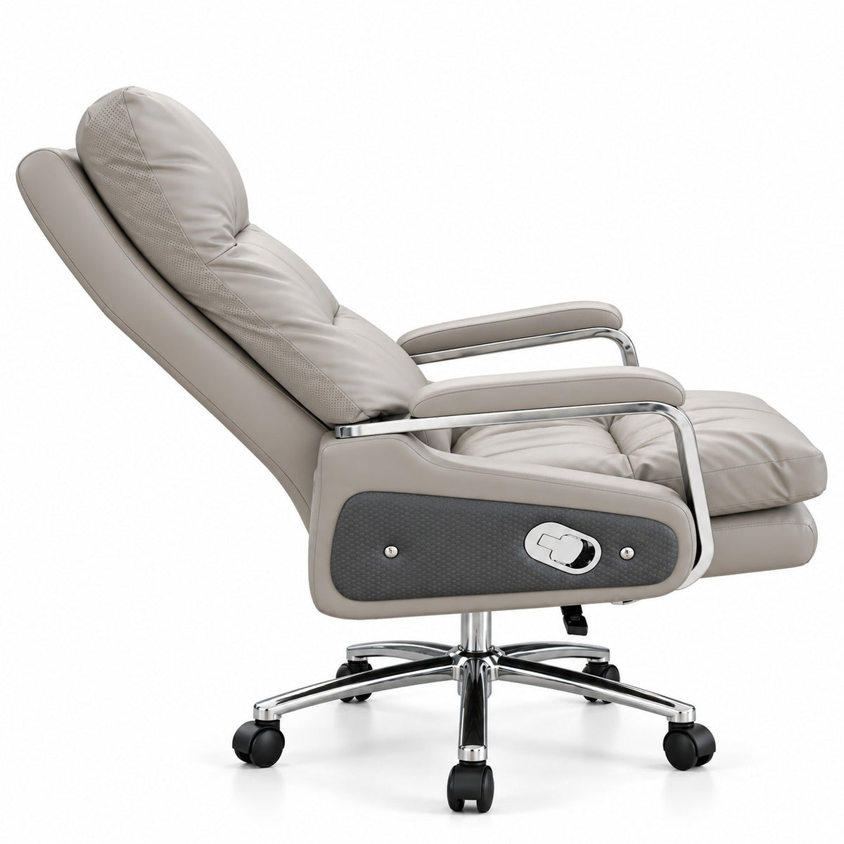 Premium Ergonomic High-Back Director Office Chair with Recliner, Lumbar Support, Padded Headrest, Cushioned Seat, Adjustable Height & 360° Swivel for All-Day Comfort