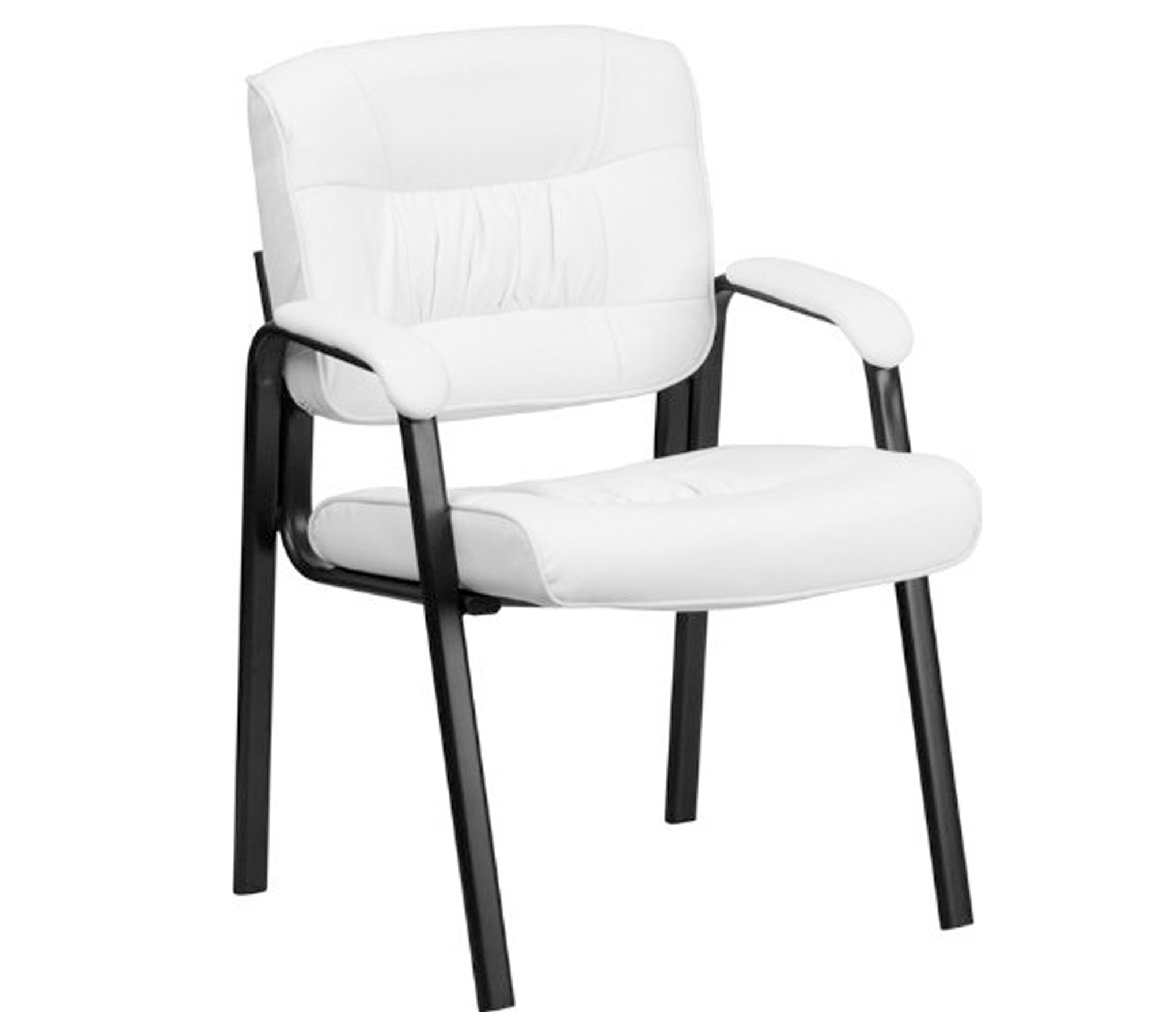 Premium Leatherette Guest Chair for Office – Sleek & Comfortable Design  Modern Leatherette Fabric Office Chair – Ideal for Reception & Meeting Rooms