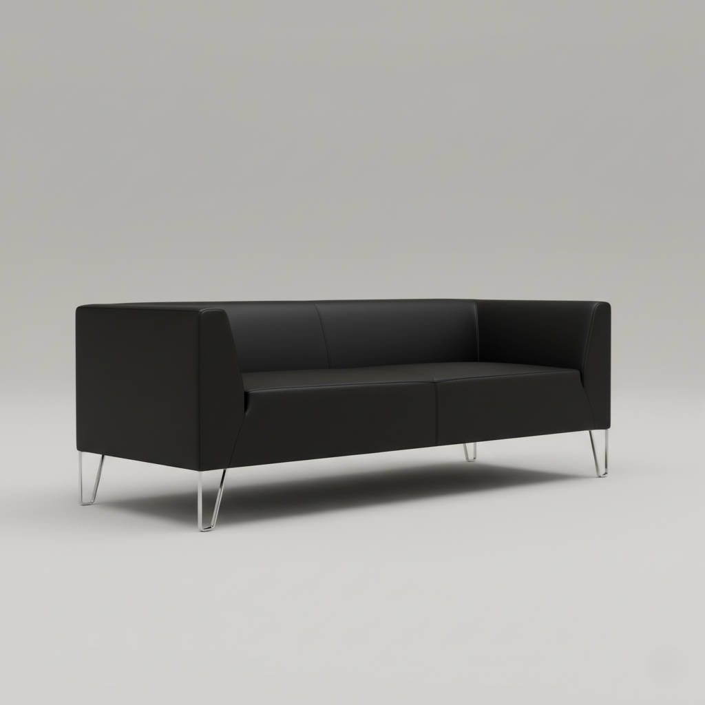 3 Seater Sofa with Minimalist Modern Sofa with Space Efficient Design and Premium Finish