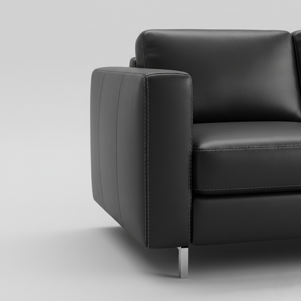 3 Seater Sofa with Minimalist Modern Sofa with Space Efficient Design and Premium Finish