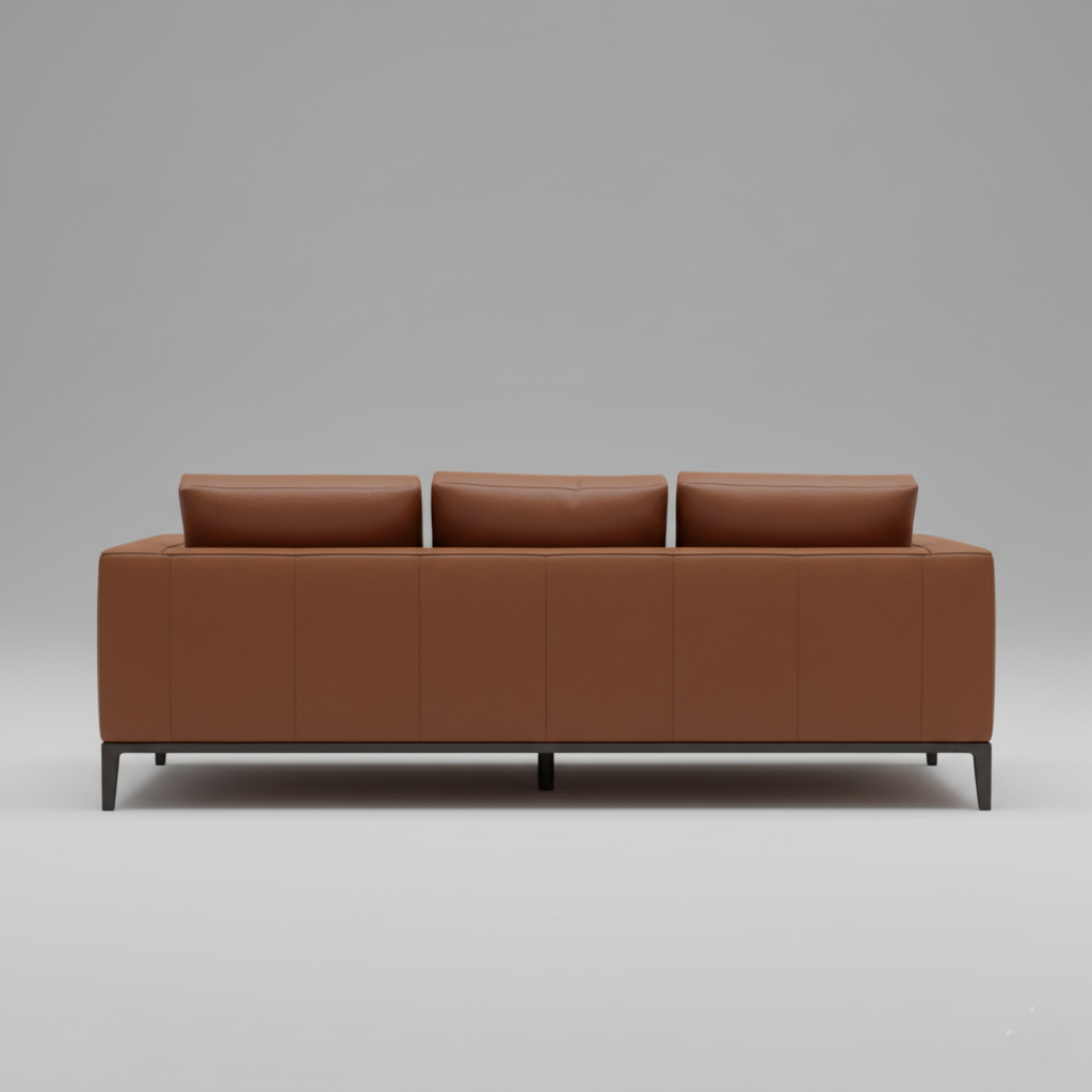 3 Seater Sofa For Home Furniture with Wide Armrests and Comfortable Back Support
