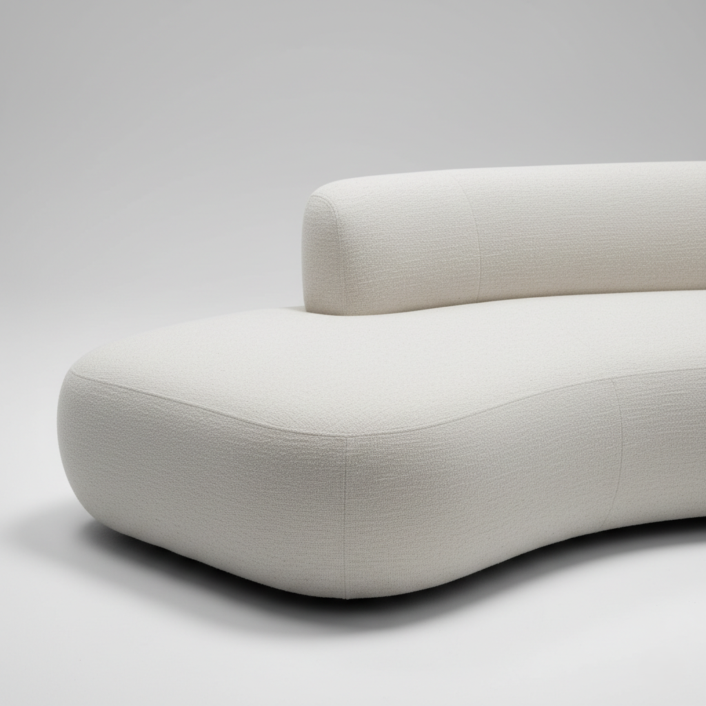 Modern Italian Sofa Crafted with Premium Leather for Luxury Living Room Comfort Stylish