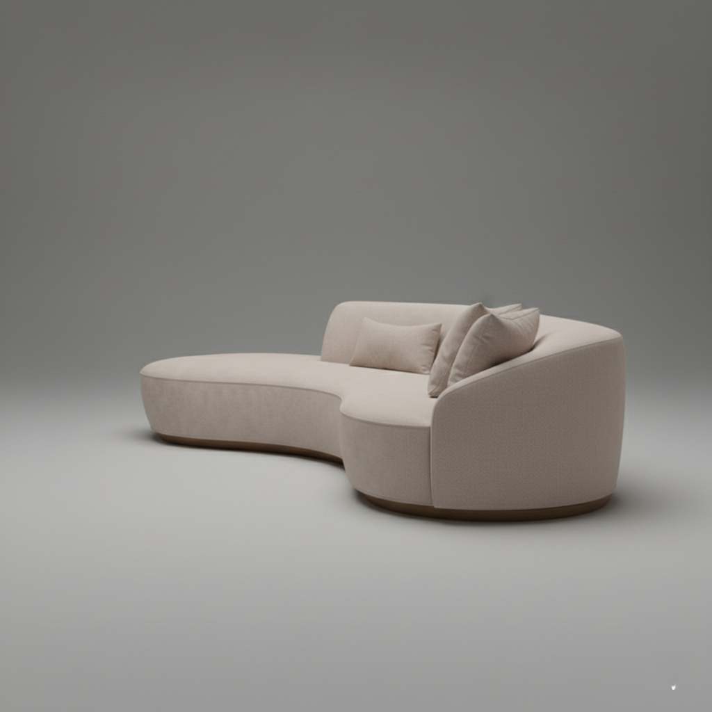 4 Seater Stylish Italian Sofa Offering Modern Comfort Premium Materials and Luxury Appeal for Living Room