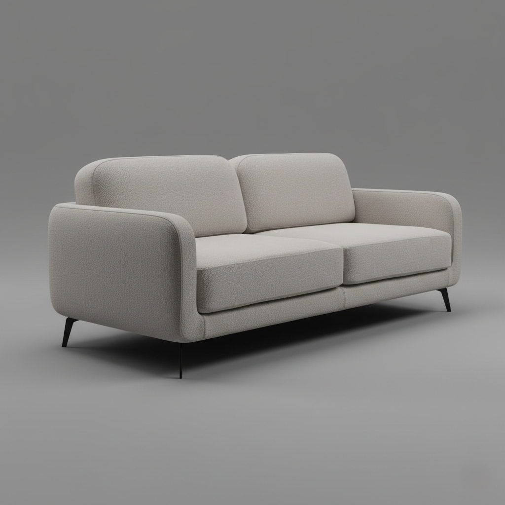 2 Seater Sofa for Home Furniture with Multipurpose Sofa for Living Room, Guest Room, and Lounge Seating