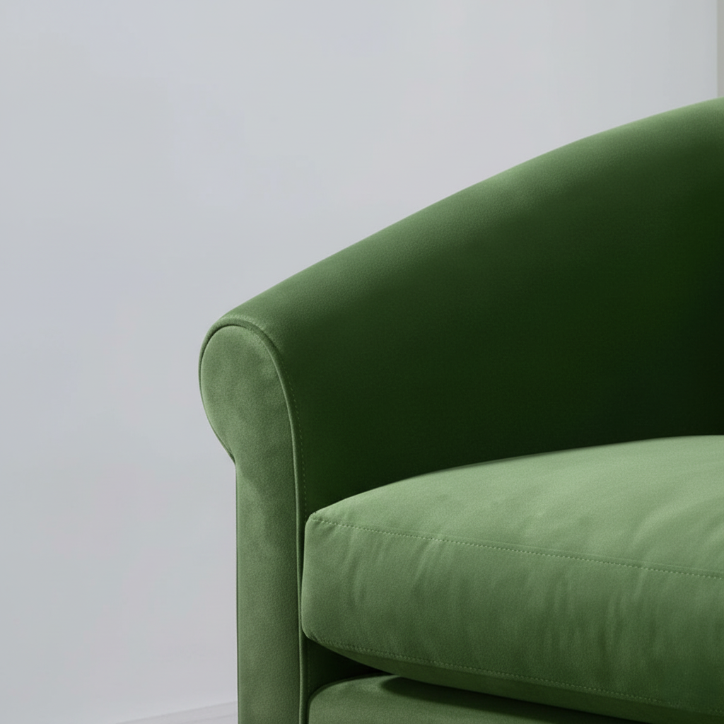 घर के फर्नीचर के लिए आधुनिक सोफा, प्लाईवुड और मखमली कपड़े से बना अनोखा डिज़ाइन और लिविंग रूम के लिए सबसे आरामदायक सोफा