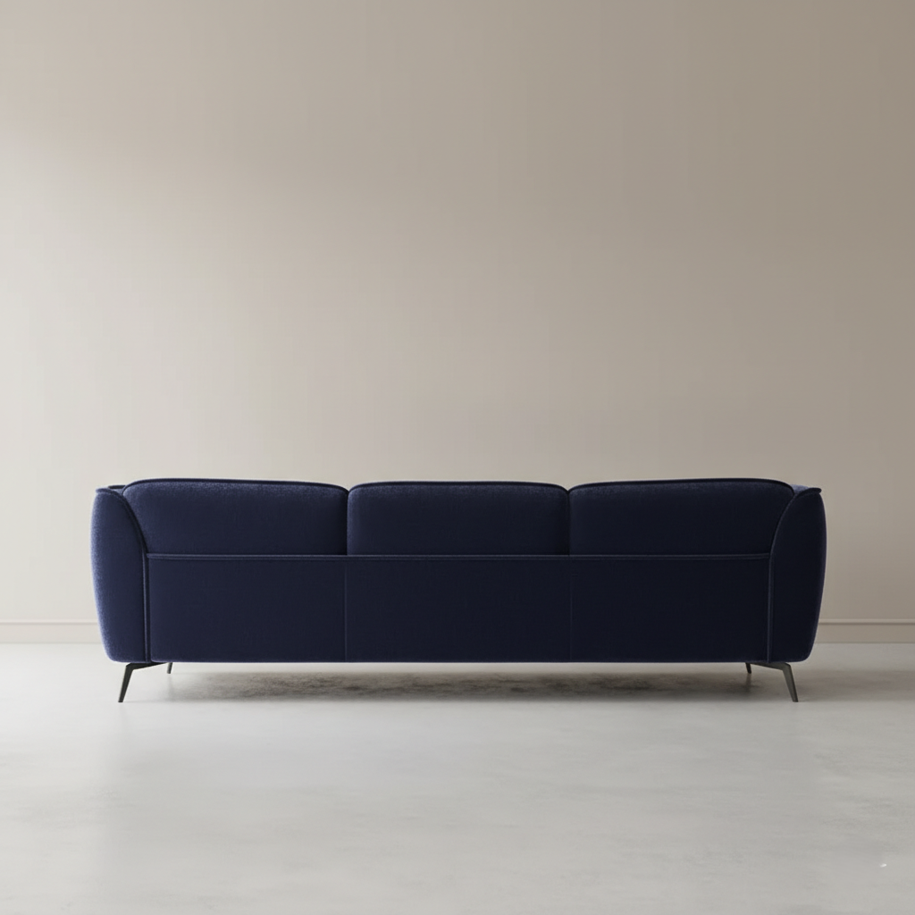 3 Seater sofa for Home Furniture Fabric Velvet with Wooden Frame and Perfect for Living Room