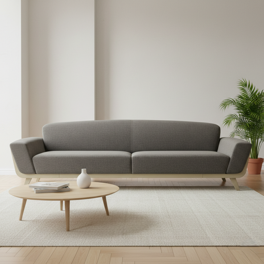 3 Seater Italian Sofa Crafted with Attention to Detail Comfort Style and Durability for Modern Living Rooms